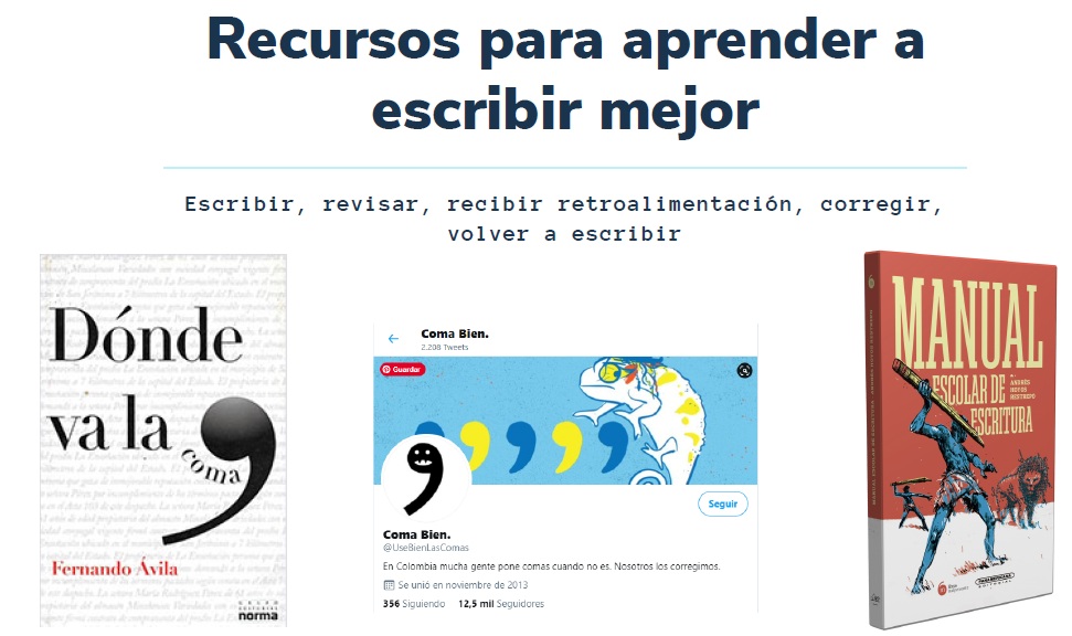 Recursos para aprender a escribir mejor